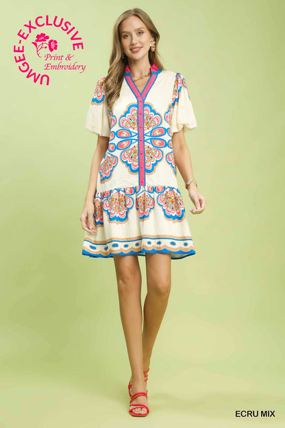 Boho Dress w/Pockets
