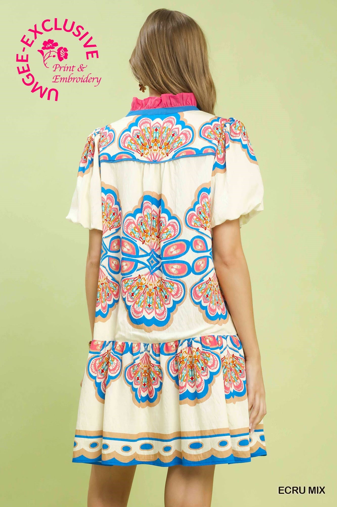 Boho Dress w/Pockets