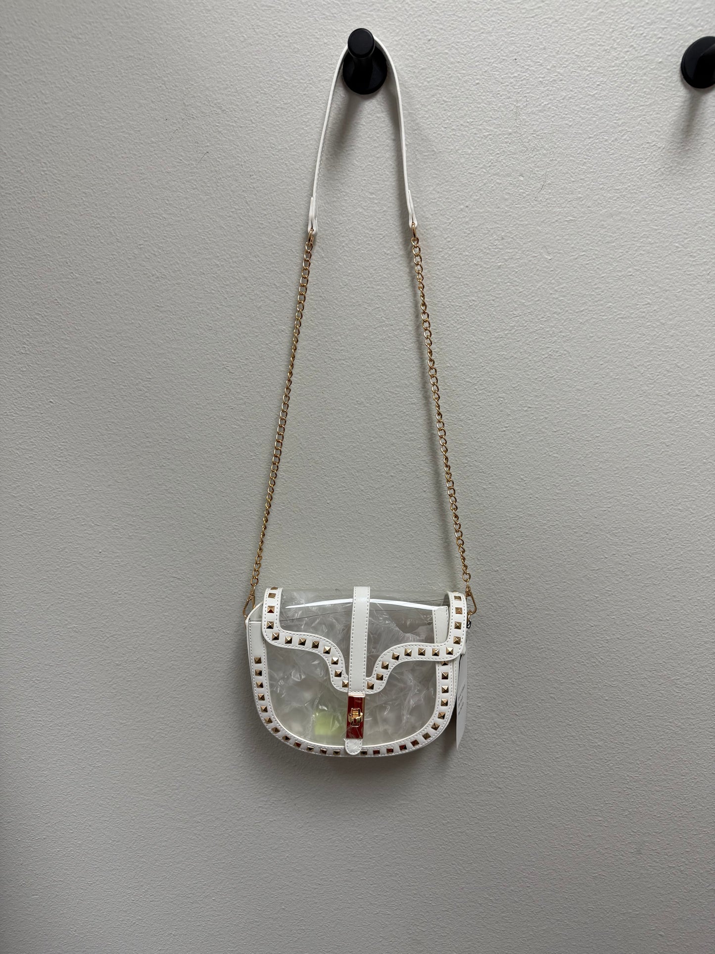 Clear Purse: White or Black