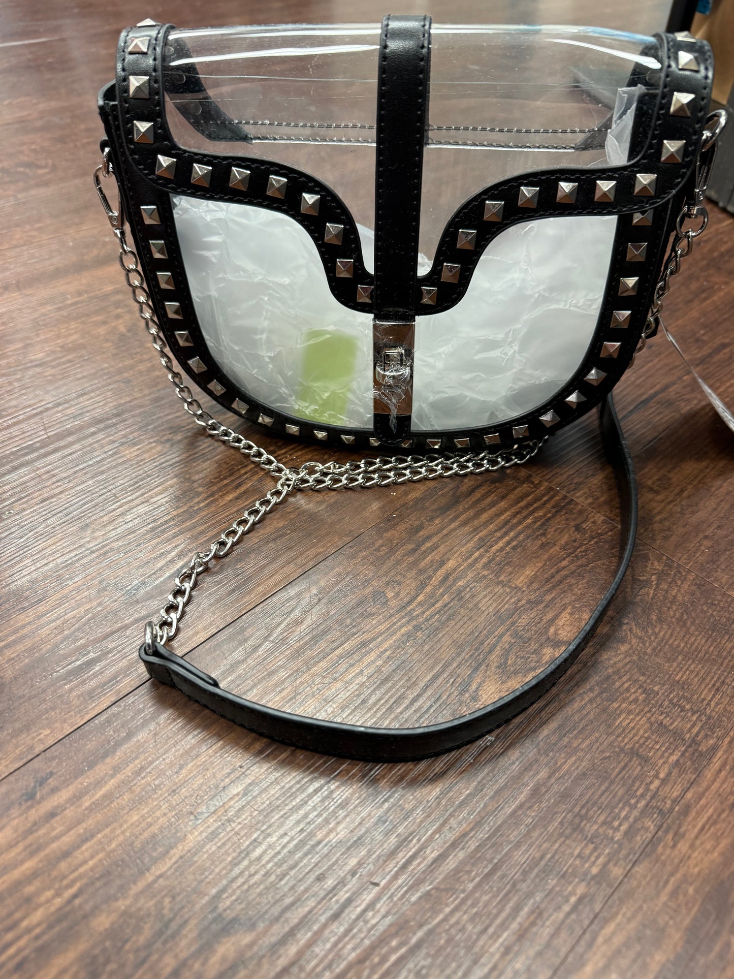 Clear Purse: White or Black